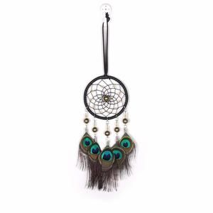Car Dream Catcher, Handmade Dream Catchers Peacock Feather Dreamcatcher For🦛